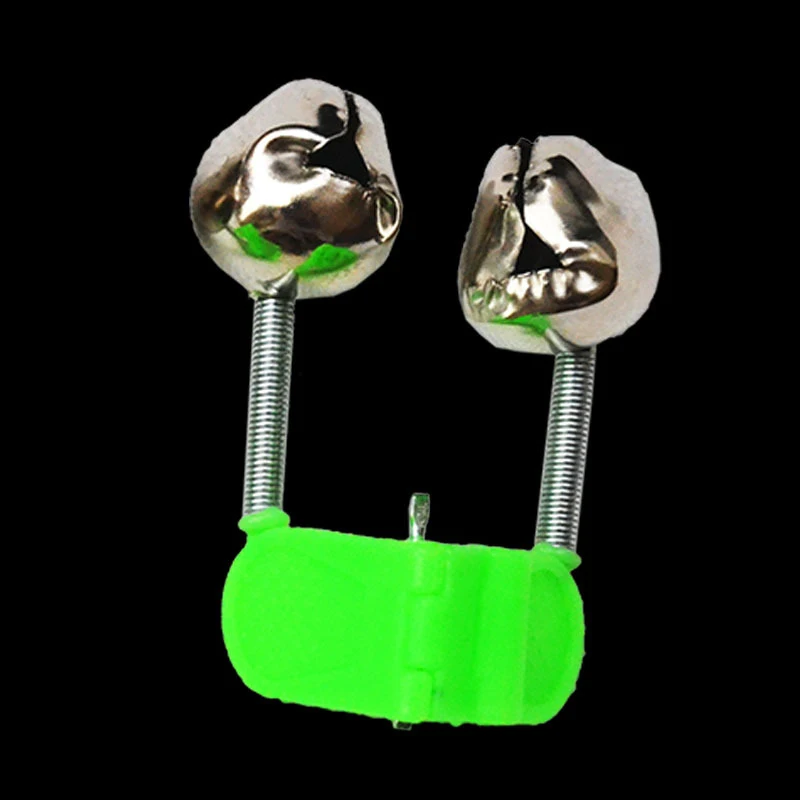 Alarmas de picada con clip y campana para caña de pescar - imagen 2