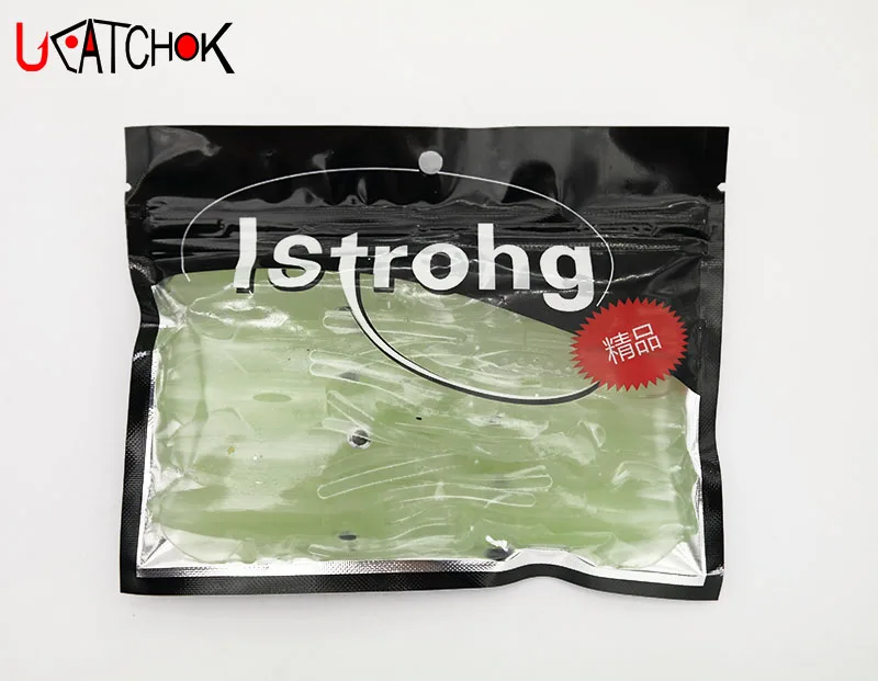 Señuelo de pesca de sílice, cebo artificial luminoso de imitación de pulpo falso, 11cm y 8g, 10 unidades - imagen 5