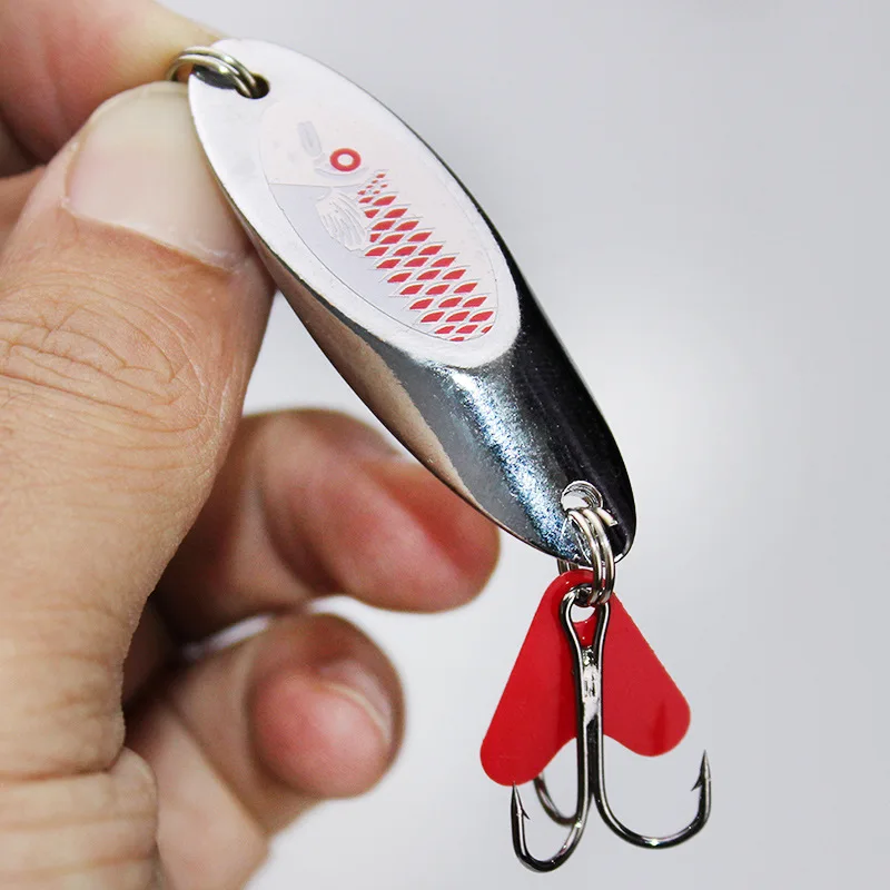 Cebo de pesca de ángulo de puppling, lentejuelas de corte oblicuo láser 7g10g14g21g, cebo de pesca de plata con lentejuelas para Señuelos de Pesca, 1 pieza - imagen 2