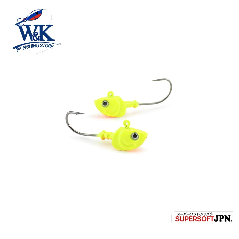 W & K-anzuelo de Pesca de 20g, anzuelo de plomo, señuelo suave, accesorios de aparejos de Pesca - imagen 5