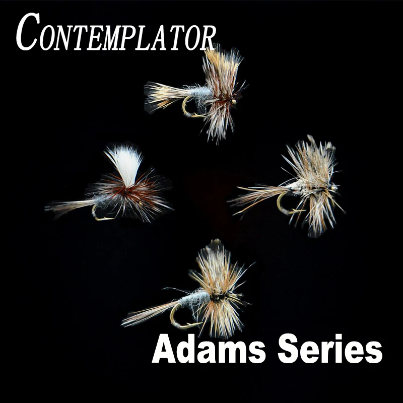 Moscas secas Adam Contemplador – Paracaídas Wulff e Irresistible