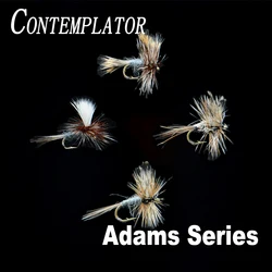 Moscas secas Adam Contemplador – Paracaídas Wulff e Irresistible