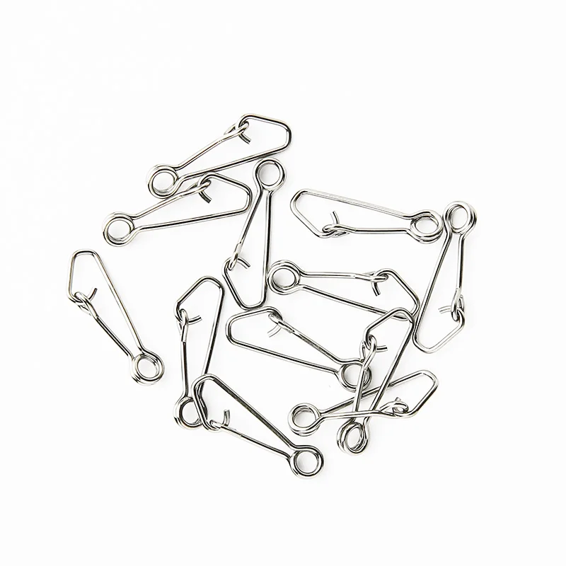 Anzuelos giratorios de pesca, 50 unids/caja, Conector de línea de anzuelo de mar, barril oceánico, enganchado a presión, carpas, Mosca, anillo, plomo, herramienta de pesca, aparejos - imagen 4