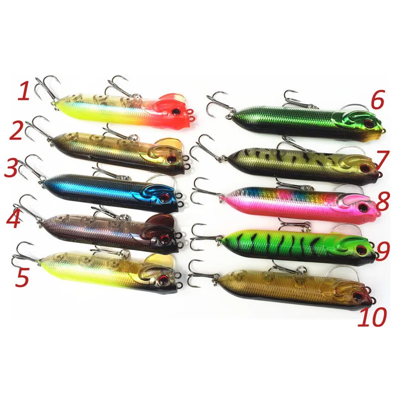 Señuelo tipo lápiz de pesca Topwater, 94mm, 18g, cebo duro Artificial, Mini mago, andador de serpiente, señuelos artificiales - imagen 2