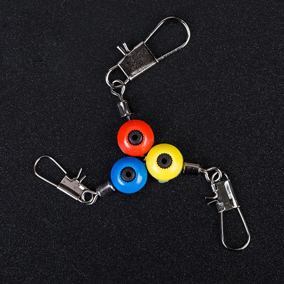 WALK FISH-conector de pesca de 20 piezas, tope de cuentas espaciales, piezas de conector giratorio de pesca de alta velocidad, accesorios de pesca - imagen 5