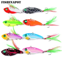 Señuelo VIB FISHINAPOT – Cuchara vibratoria 55mm 11g lubina
