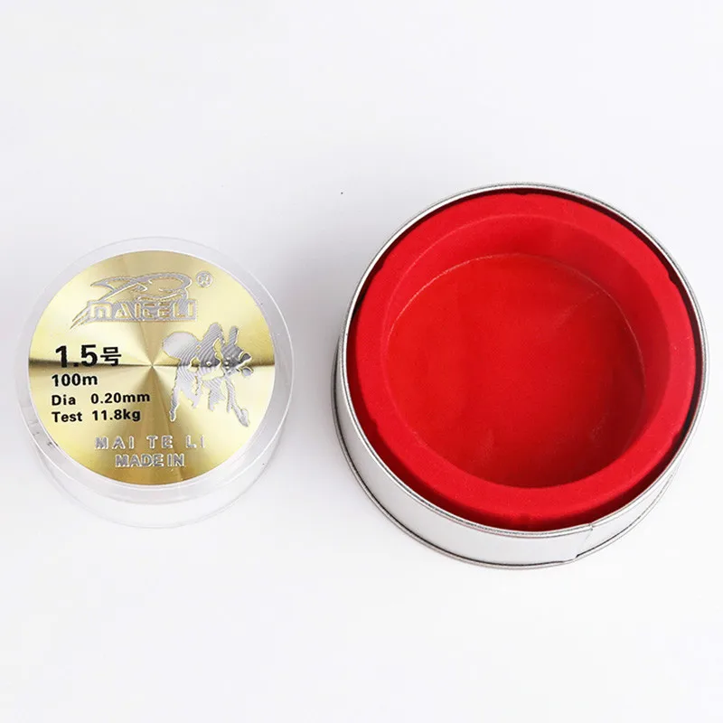 Línea de pesca de nailon de 100m, línea de pesca de Taiwán, línea de señuelo superfuerte y resistente, duradera, aparejos de pesca - imagen 3