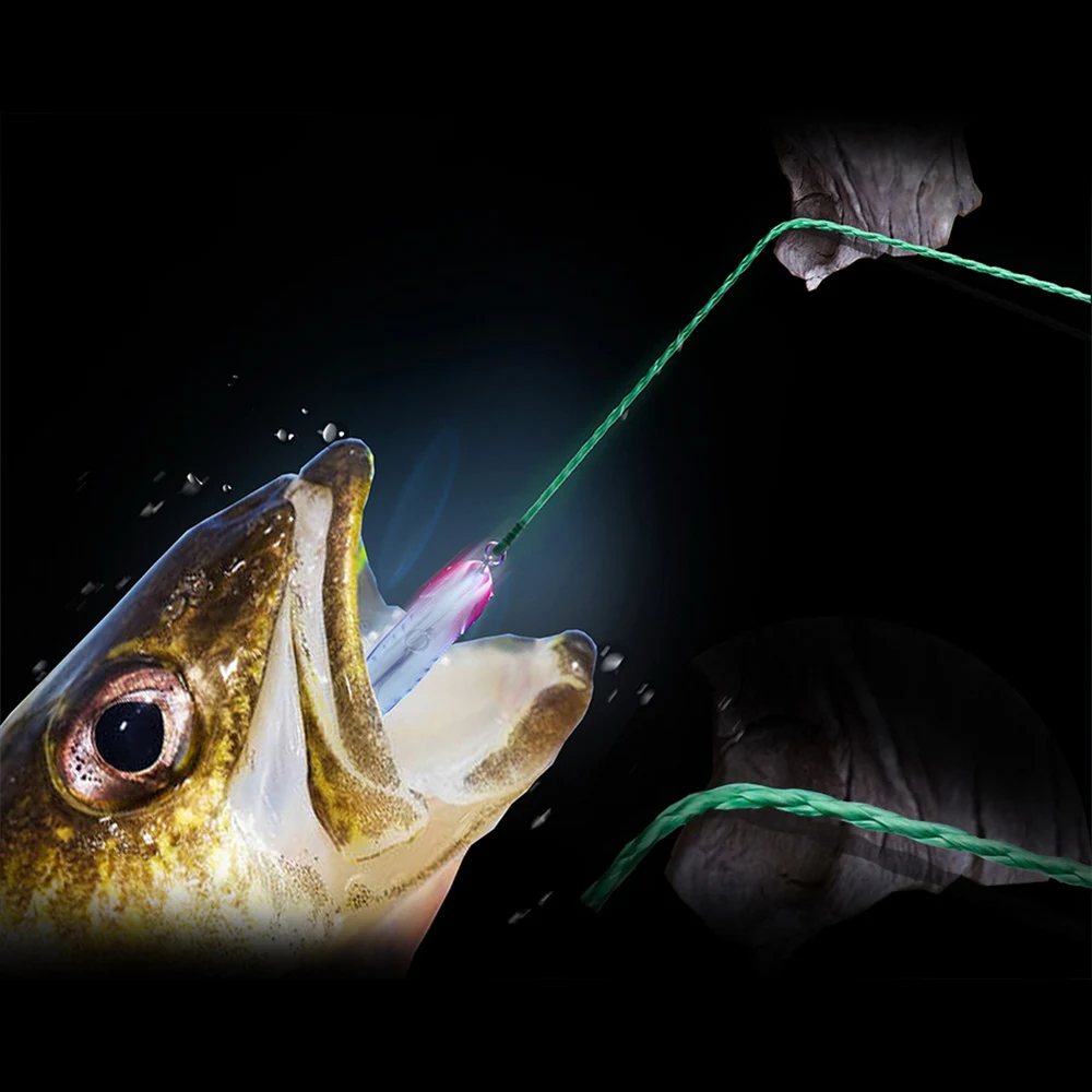 BAKAWA 300M 100% PE 4 hebras hilo de pescar trenzado hilo de pescar multifilamento súper fuerte para pesca de carpa - imagen 5