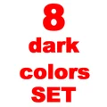 8 dark colors