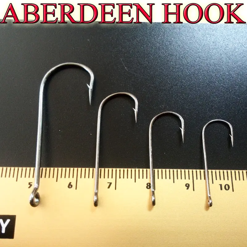 2025HOT ABERDEEN HOOK tamaño:6 # 4 # 2 # 2-0 #   Cantidad de acero rico en carbono: 200 unids/lote - imagen 3