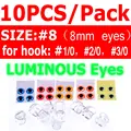 10pcs size 8 lumo