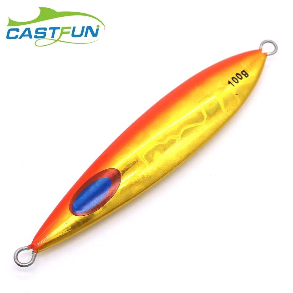CASTFUN Señuelo de Metal Pesca Lenta – Cebo Vinilo - imagen 5