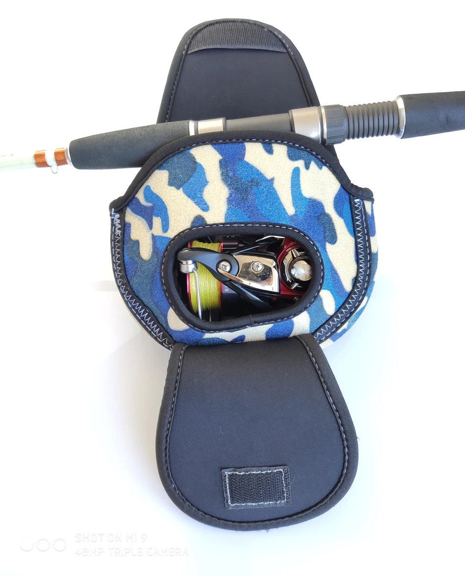 Proteja su equipo de pesca con esta caja duradera de camuflaje