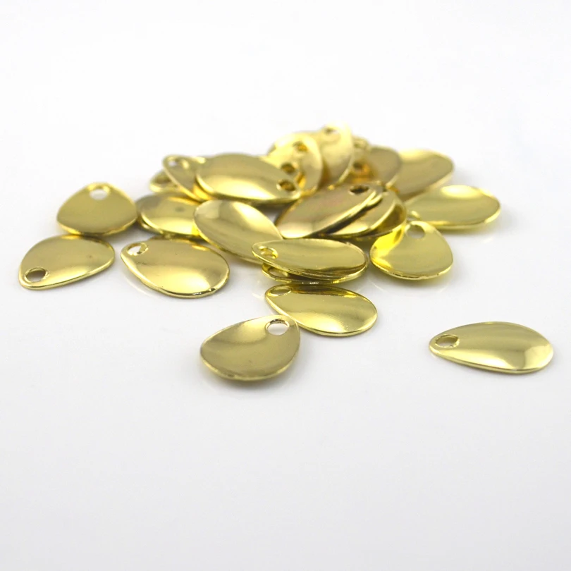 MNFT 12 unids/pack giratorio de lentejuelas doradas 0,6g/0,8g accesorios de lentejuelas para cebo Road Asia - imagen 3