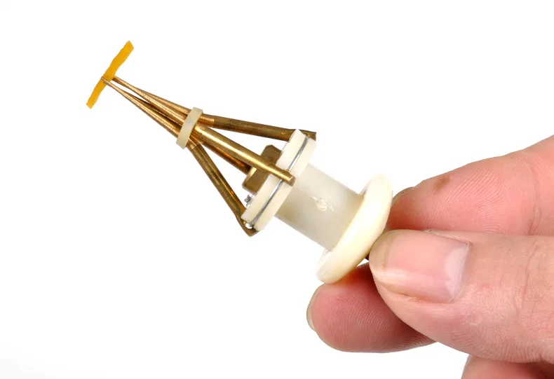 MNFT-Herramienta de carga de gusano vivo pequeño, 2 piezas, gusano de tierra, gusano rojo, Clip de carga, herramienta de pesca para pesca de carpa - imagen 3