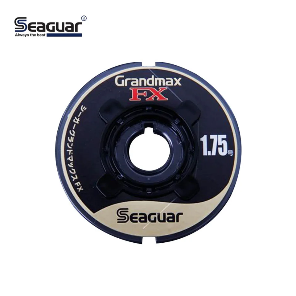 SEAGUAR-sedal de pesca GRAND MAX FX 60M, hilo de pesca de fluorocarbono 100%, 0,65 KG-13,0 KG, resistente al desgaste, buena transmisión de luz - imagen 5