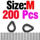M 200PCS