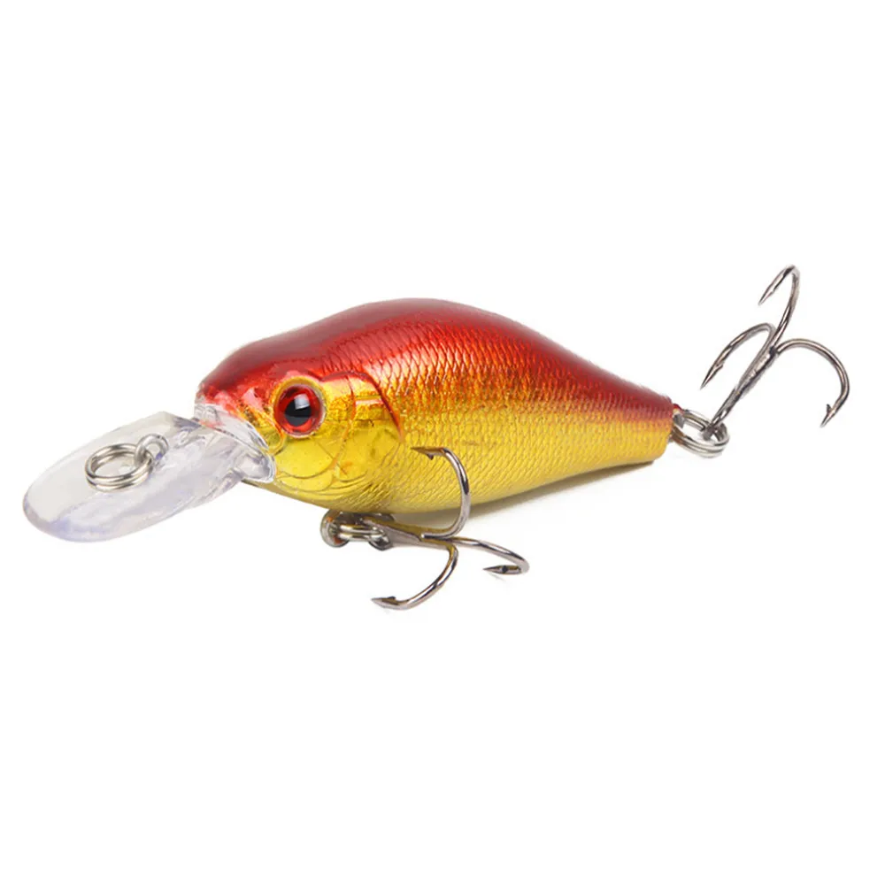 Señuelo de pesca Crankbait, 1 Uds., 8g, 7cm, manivela Artificial, cebo duro de plástico, Swimbait realista, Wobblers de pesca, señuelos de peces japoneses - imagen 3