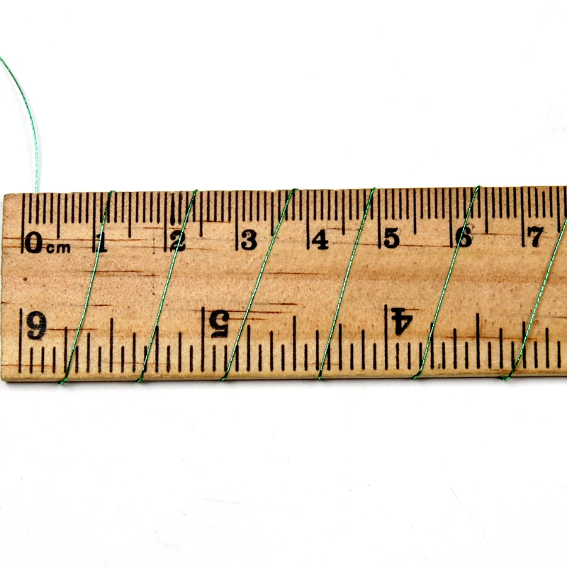 100 yardas/carrete guía metálica envoltura hilo de sedal fibras de nailon fuertes tamaño A caña construcción reparación DIY caña de pescar - imagen 3