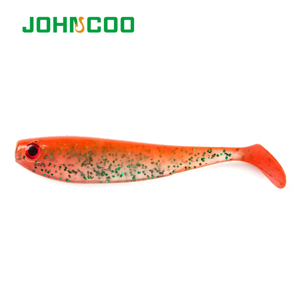 JOHNCOO-señuelo de pesca de 4 piezas, cebo de gusano blando de 115mm y 12g, cebo suave de silicona, señuelo profesional, carpa Artificial, Wobbler, sábalo - imagen 3