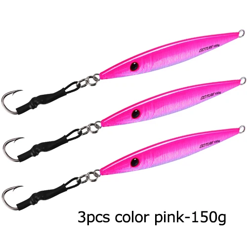 3pcs Pink 150g