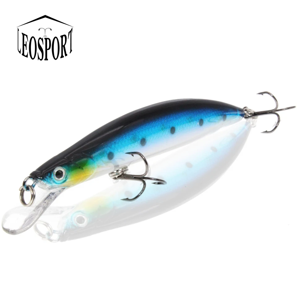 LEOSPORT-Señuelos de Pesca con ojos 3d, cebo Crankbait Wobblers, aparejos Isca Poper, Japón, 11,5 cm, 13g, 1 ud. - imagen 5