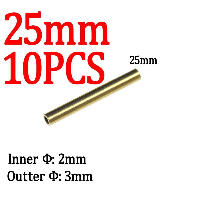 25mm Tube 10pcs