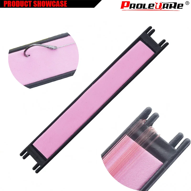 Paneles de almacenamiento de espuma para pesca, lote de 5 unidades, línea de bobinado, cebo, traza de pesca, soportes de trampa de alambre, placa de anzuelo de pesca EVA, PR-137 facial - imagen 3