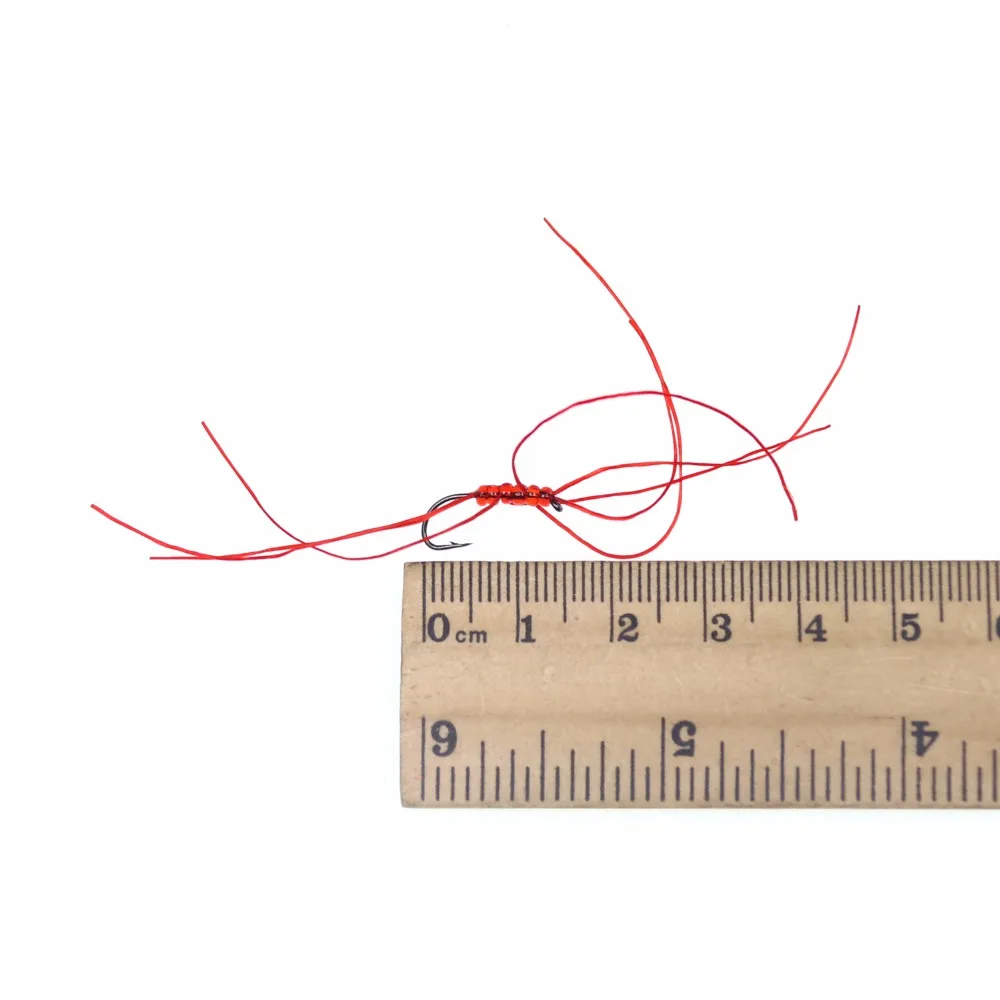 Bimoo-Caja Micro Flex para trucha, Mosca de tierra, San Juan, Color mezclado, 6 unids/caja - imagen 2