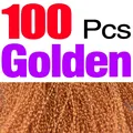100pcs golden