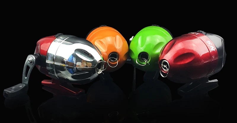 MNFT 3,1:1 sistema de engranajes carretes de fundición Spincast cierre incorporado con carrete de pesca con mosca aparejos línea señuelos baitcasting - imagen 2