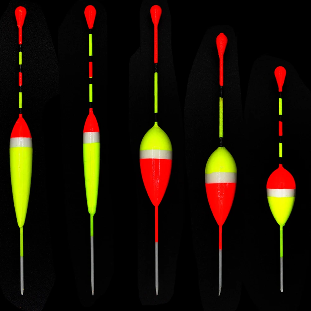 5 unids/lote flotador de pesca en hielo espuma tamaño de deriva 1g 2g 3g juego de corcho boya flotadores Boia para accesorios de aparejos de pesca de carpa - imagen 3