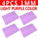 4pcs light purple