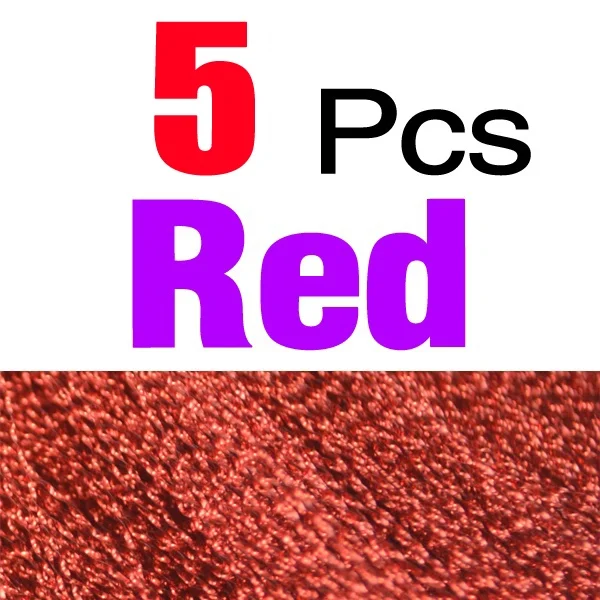 5Pcs Red