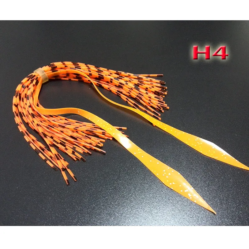 Faldas de silicona para montaje de señuelos de pesca – Multicolor - imagen 3