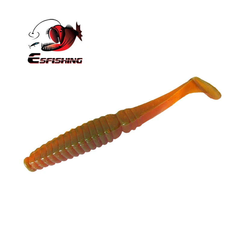 KESFISHING-señuelo de pesca de sales perfumadas, cebo Artificial de silicona suave para todos los peces, 5 ", 5,5g - imagen 2