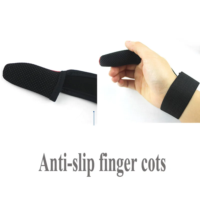 Guantes de pesca antideslizantes de un dedo, protectores de dedos, deportivos, transpirables, accesorios de pesca, 1 ud. - imagen 4