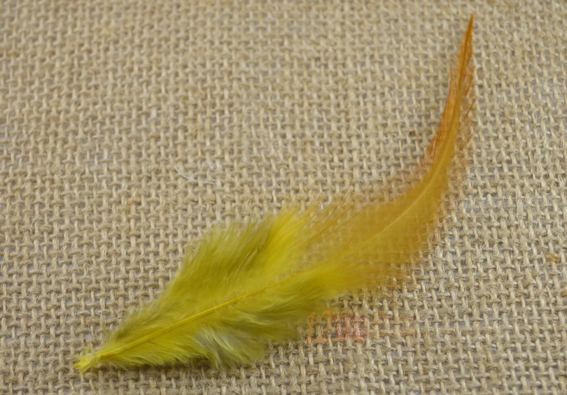 MNFT-sillín de faisán natural teñido, pluma, pelo, atado de moscas, Material de Hackle, jengibre, azul, crema, blanco, rosa, rojo, varios colores, 100 Uds. - imagen 3