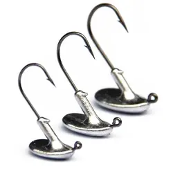 JYJ Anzuelos Jig Head afilados para vinilo