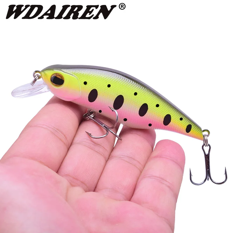 Señuelos de Pesca flotantes, cebo duro Artificial Wobblers Crankbait, carpa, Lucio, perca, 9cm, 11g, 1 ud. - imagen 4