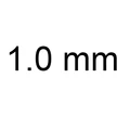 1.0 mm