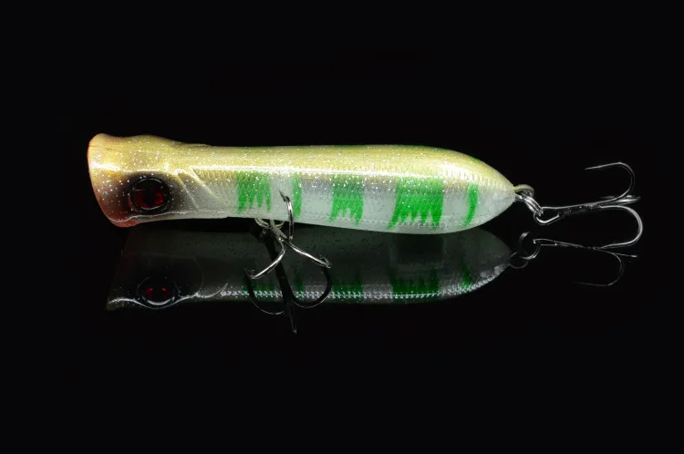 Señuelo de pesca Poper cebo duro Japón Artificial Popper señuelos 8,5 cm/11g bolas de rattlin 1 pieza venta - imagen 4