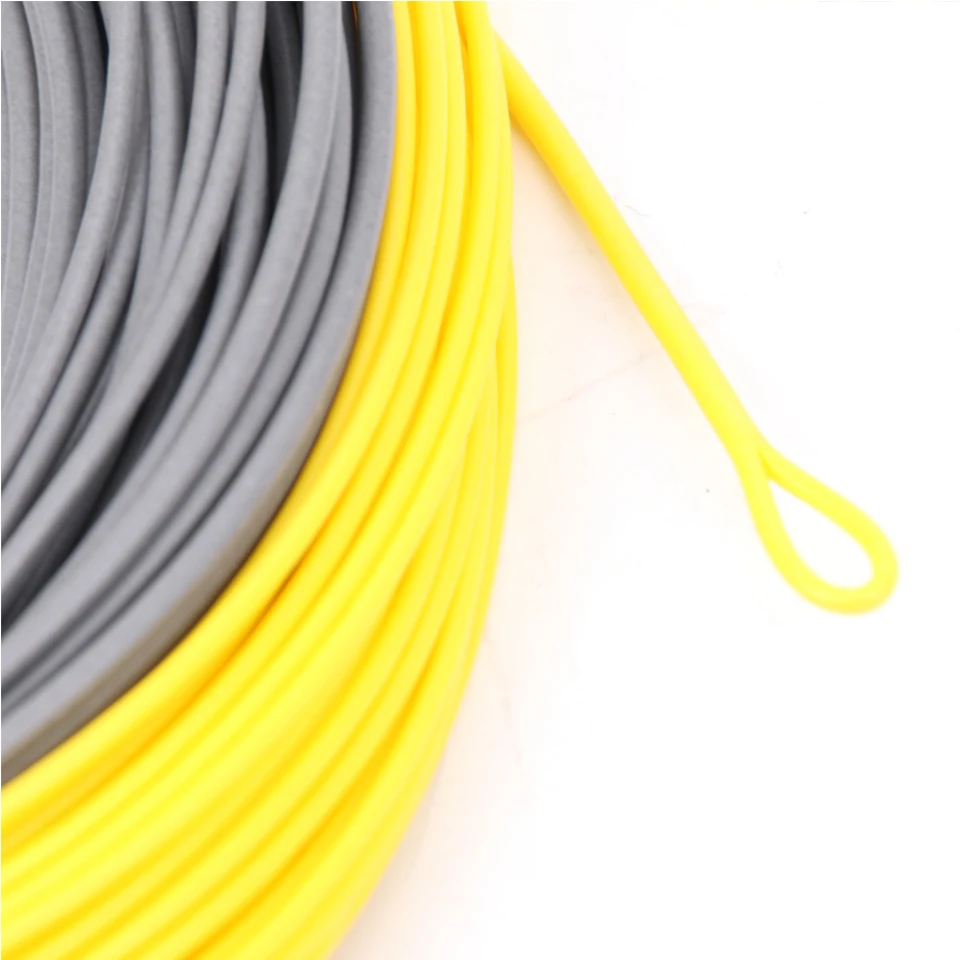 Línea de mosca para cortador de viento Maximumcatch WF flotante con bucles soldados delicado en el viento 100 pies 4-8WT línea de mosca de peso hacia adelante - imagen 5