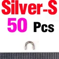 Silver S  50Pcs