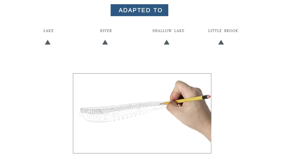 Detalle del awaruna mostrando su ranura hueca interior para flexibilidad adicional