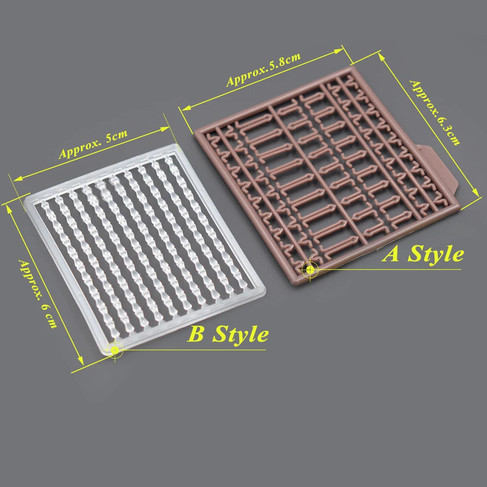 MNFT-tope de pelo de pesca de carpa, aparejo de señuelo en V, aparejo de pelo, cebo, mancuerna, Boilie, carpa, 5 uds. - imagen 3