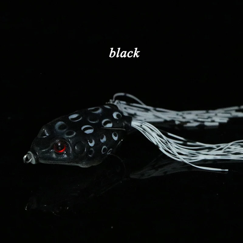 POETRYYI-anzuelo doble de acero con alto contenido de carbono, anzuelo biónico de rana, 15g13g8g6g5g, wobblers de pesca, señuelo de carretera de rana, bait30 suave, venta al por mayor - imagen 2