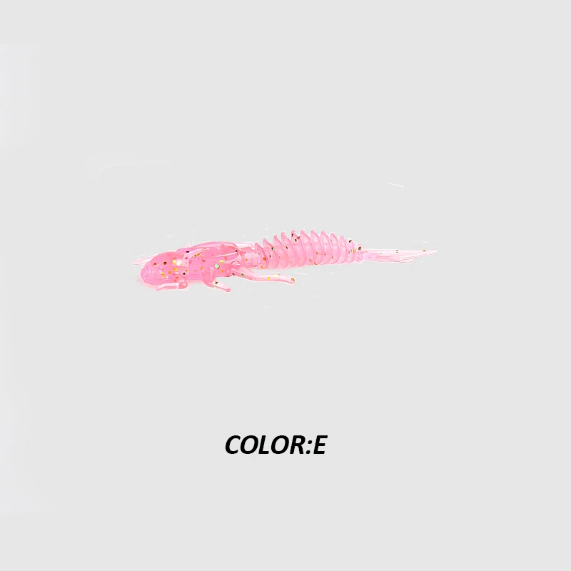 Señuelos blandos de alcance para pesca, larva de 6cm/5cm, nimbaits de agua dulce, cebo suave de silicona, gusano para pesca, novedad de 2023 - imagen 2
