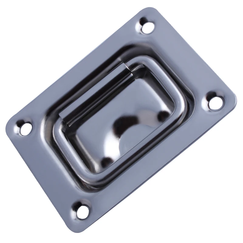 Manija de elevación de barco de acero inoxidable, anillo de tracción de casillero de yate marino, accesorios de piezas de barco de 3 ", 2 piezas - imagen 5