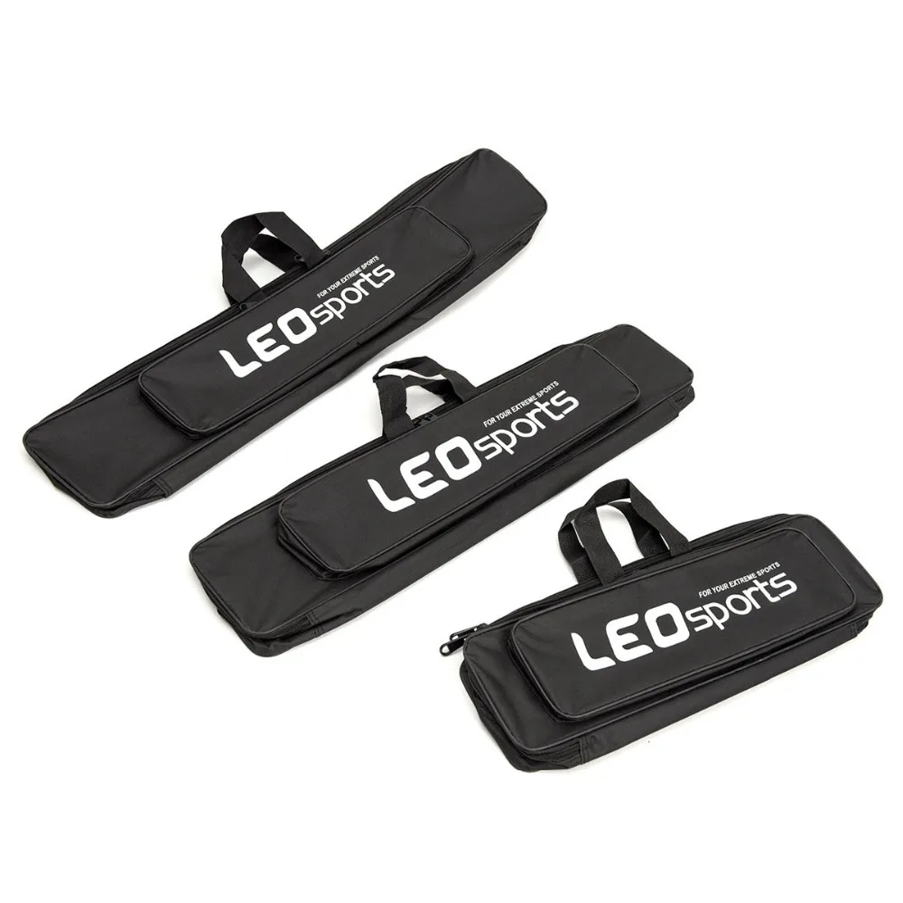 Bolsa de pesca de tela Oxford de doble capa, 50cm, 60cm, 70cm, impermeable, bolsas para caña de pescar en hielo, funda con cremallera lateral, accesorios, equipo L30 - imagen 4